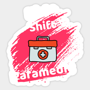 Night Shift Paramedic Sticker